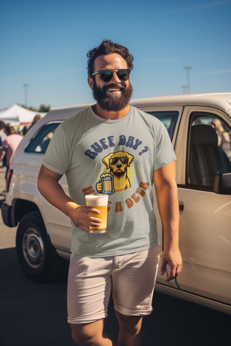 day drinking funny t-shirt dog drink